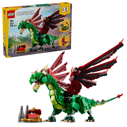 LEGO Mittelalterlicher Drache 31161 Creator 3-in-1