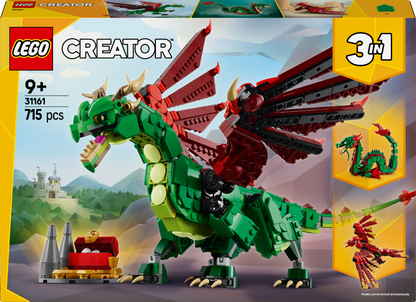 LEGO Mittelalterlicher Drache 31161 Creator 3-in-1