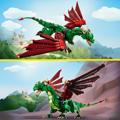 LEGO Mittelalterlicher Drache 31161 Creator 3-in-1