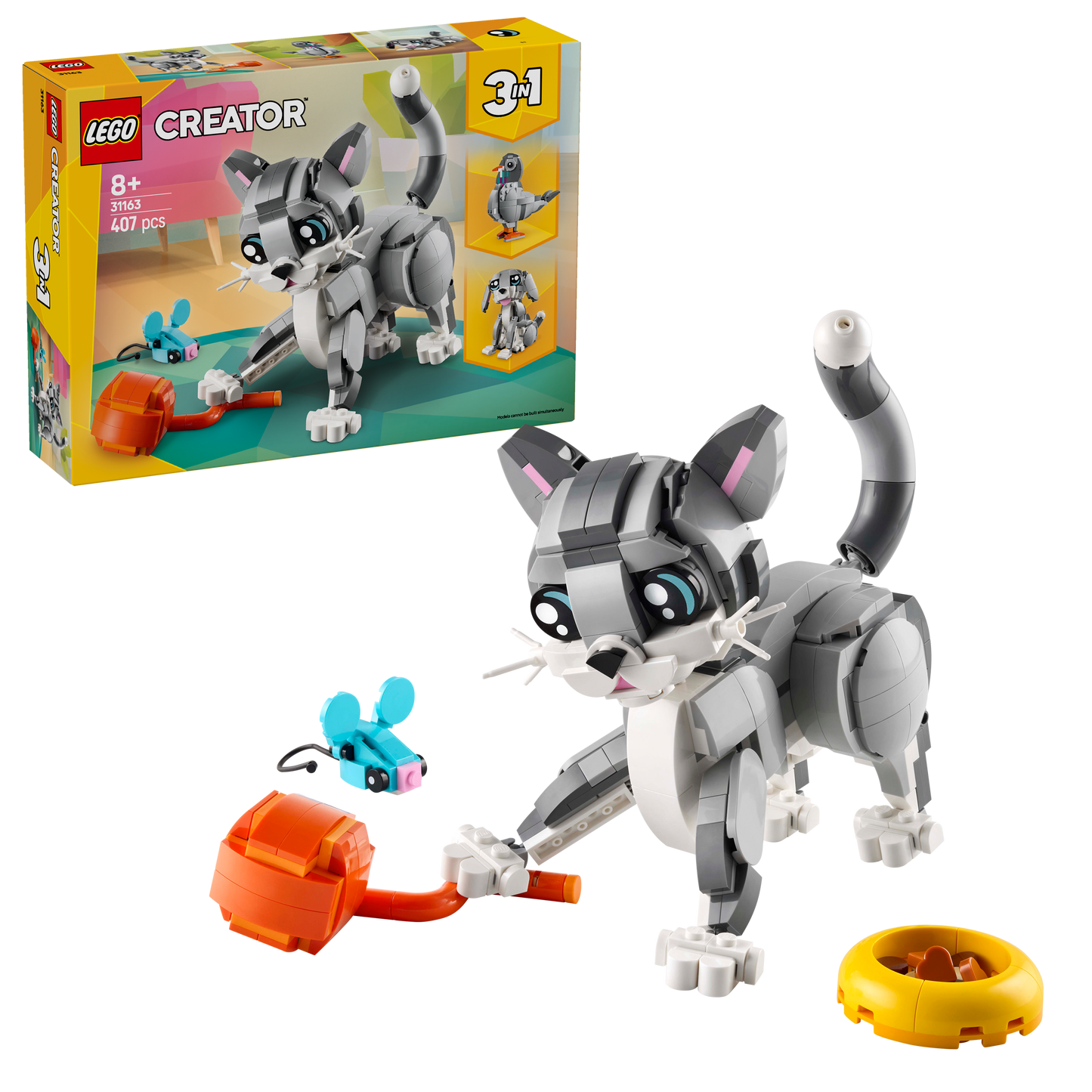 LEGO Verspielte Katze 31163 Creator 3-in-1