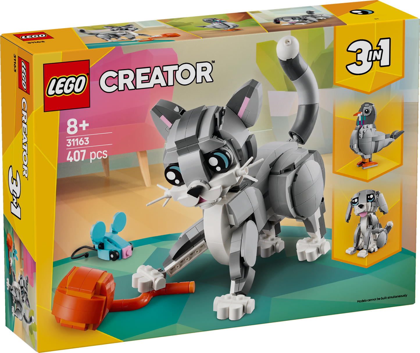 LEGO Verspielte Katze 31163 Creator 3-in-1