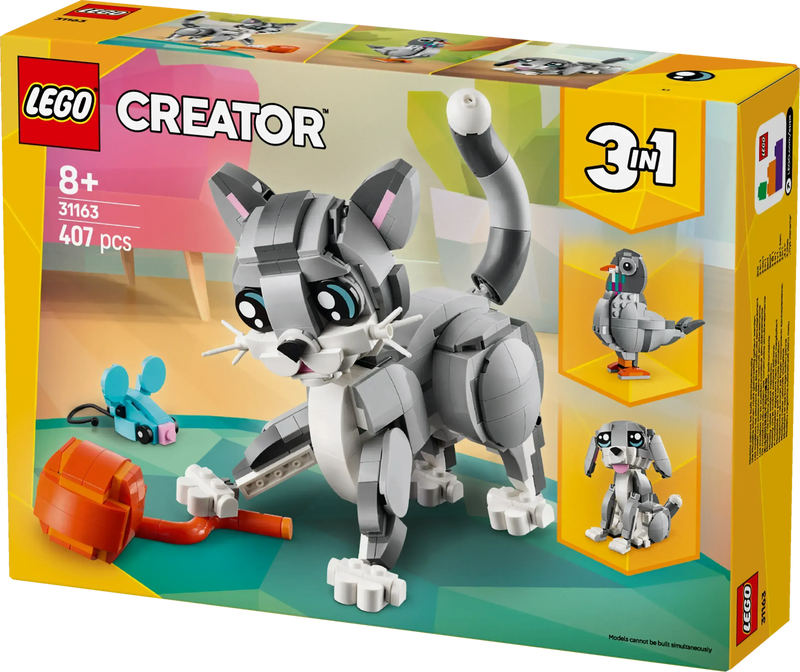 LEGO Playful Cat 31163 Creator 3-in-1 (Pre-Order: January 2025)