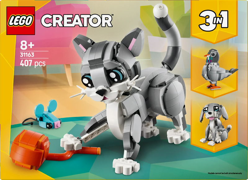 LEGO Verspielte Katze 31163 Creator 3-in-1