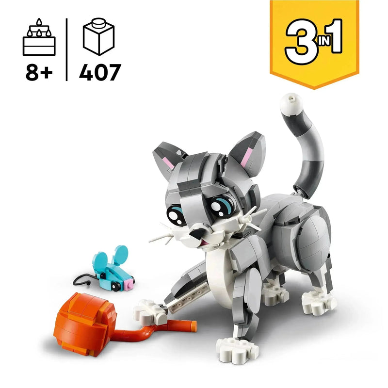 LEGO Verspielte Katze 31163 Creator 3-in-1