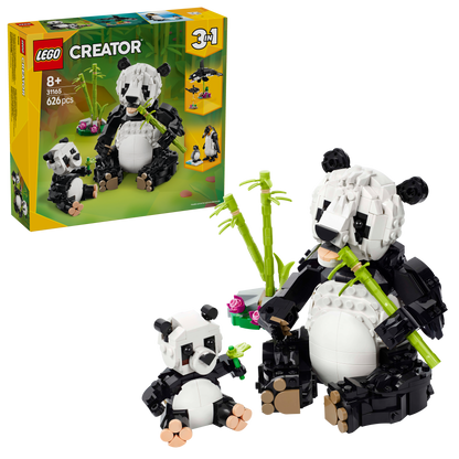 LEGO Wilde Tiere: Pandafamilie 31165 Creator 3-in-1