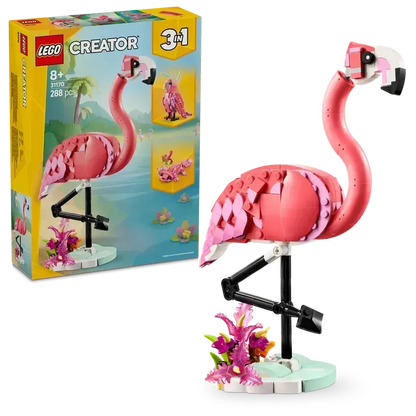 LEGO Wilde dieren Roze Flamingo 31170 Creator