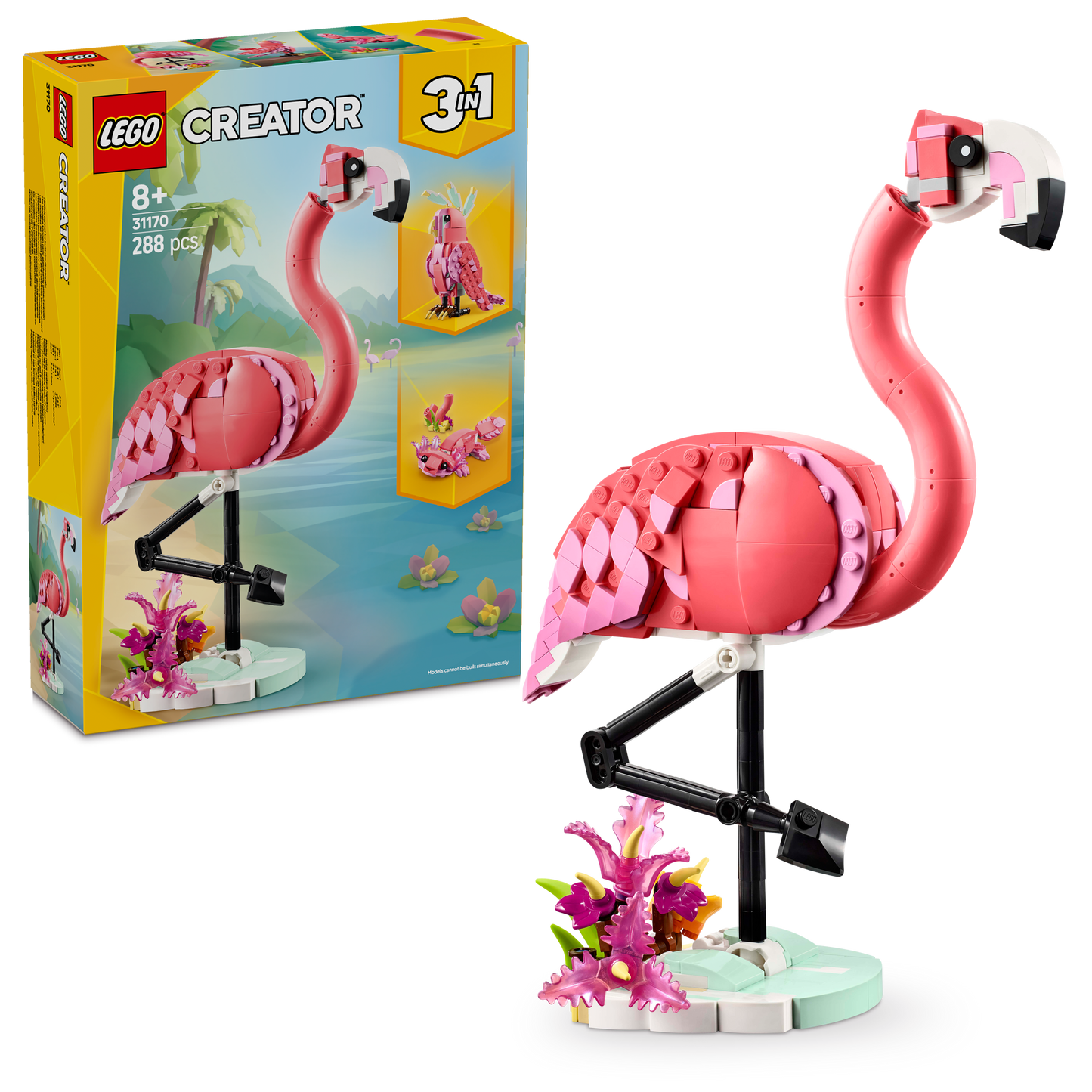 LEGO Wild Animals Pink Flamingo 31170 Creator