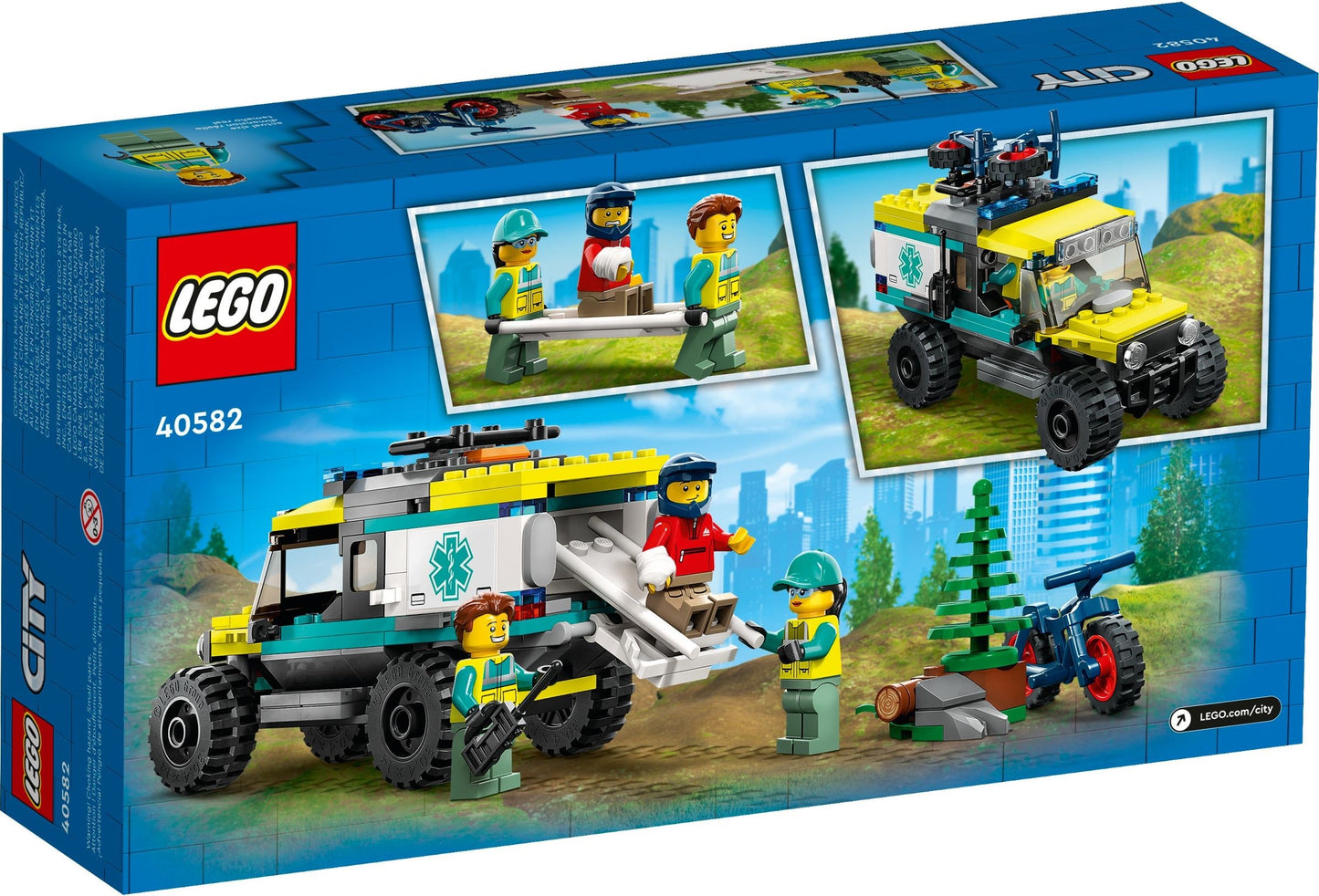 LEGO Geländewagen-Rettungswagen 40582 City