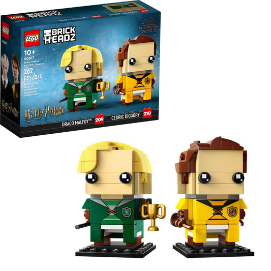 LEGO Draco Malfoy™ and Cedric Diggory 40617 Brickheadz