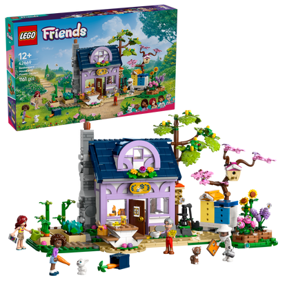 LEGO Bienenhaus und Blumen 42669 Friends