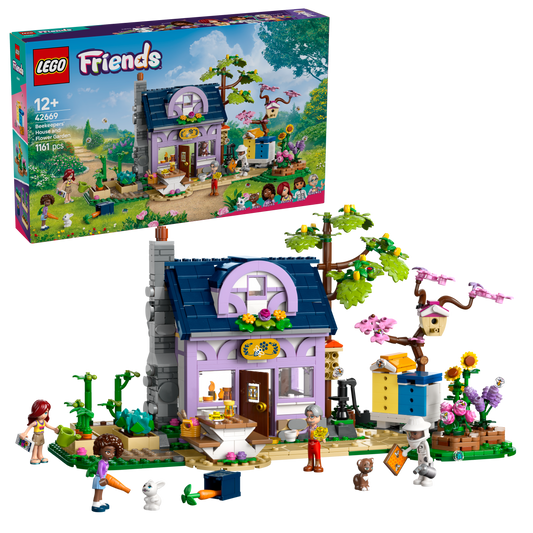 LEGO Imkerhuis en bloemen 42669 Friends (Pre-Order: januari 2025)