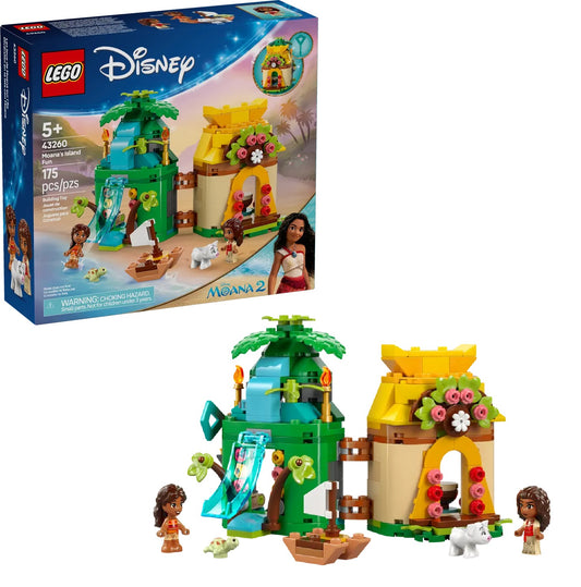 LEGO Vaiana's speeleiland 43260 Disney (Pre-Order: Januari 2025)