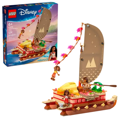 LEGO Vaianas Abenteuerkanu 43270 Disney