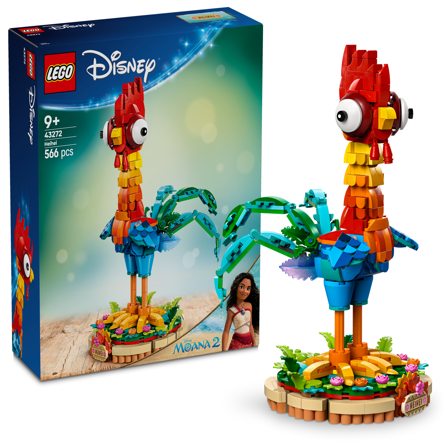 LEGO The HeiHei Display Figure 43272 Disney (Pre-Order: March 2025)