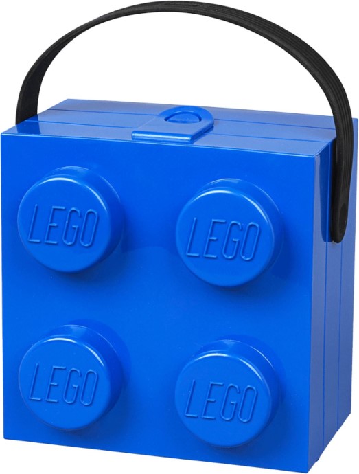 LEGO Box mit Griff Blau 5007270 Ausrüstung