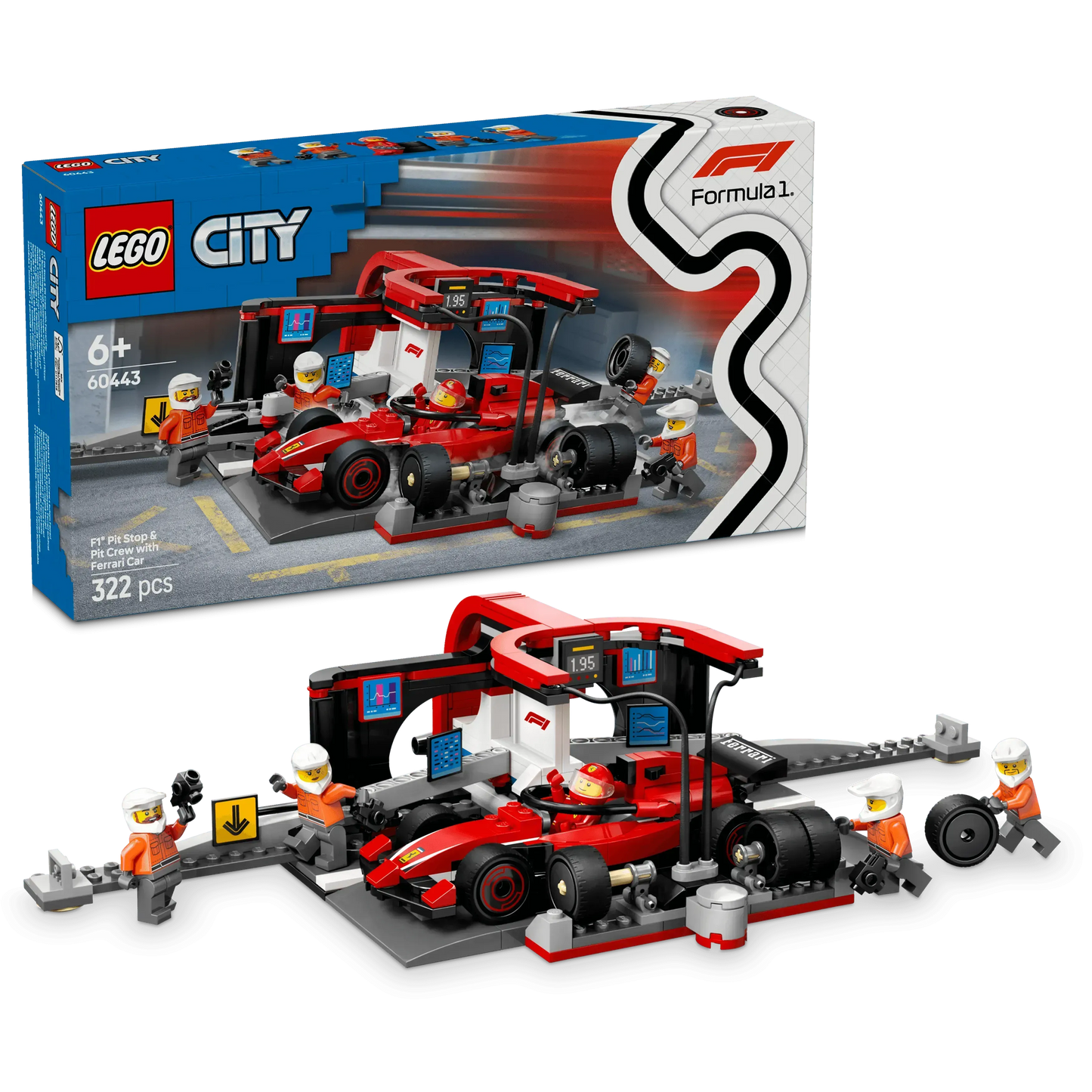 LEGO Formula 1 Pit Crew 60443 City (Delivery: January 1, 2025)