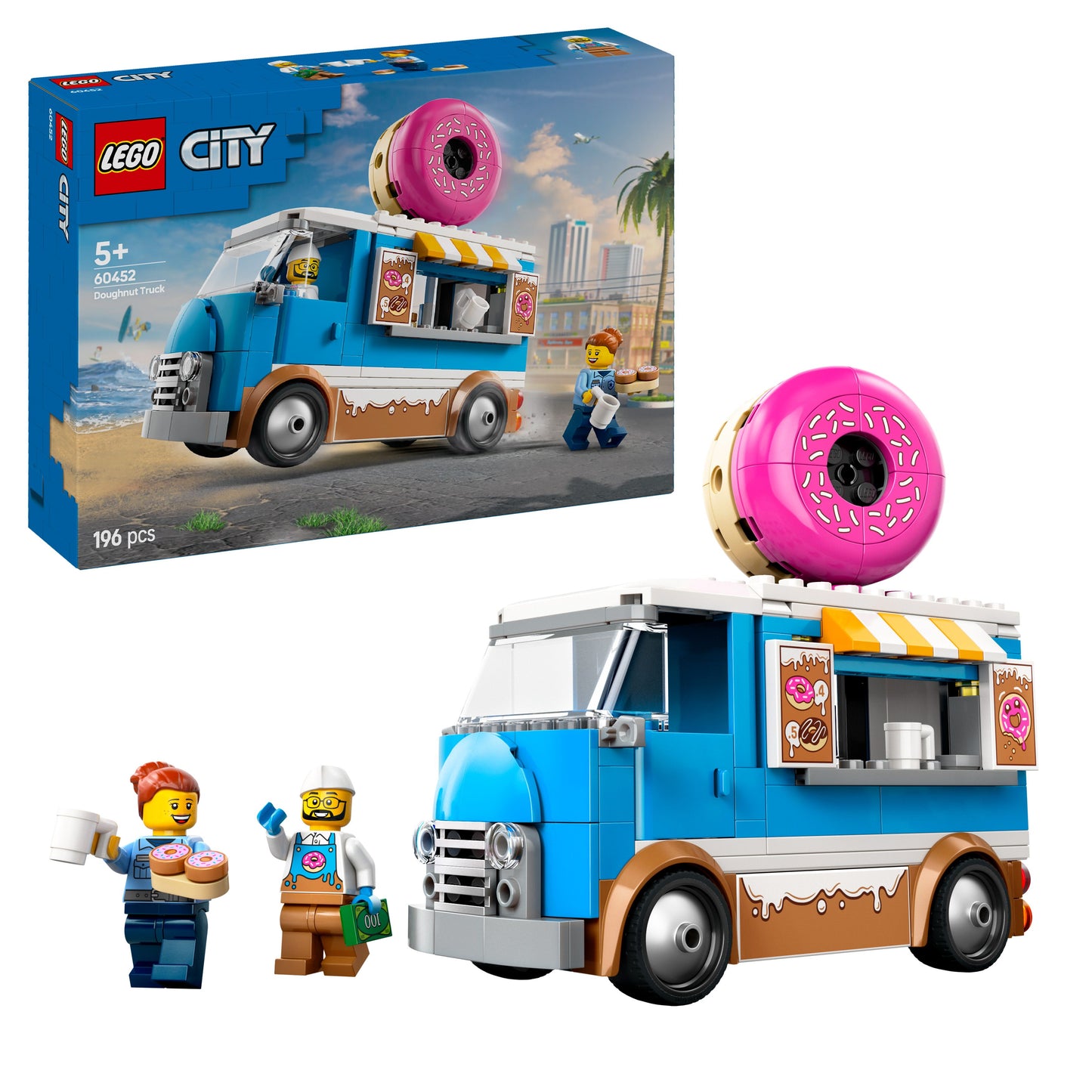 LEGO Donut Truck 60452 City (Pre-Order: January 2025)