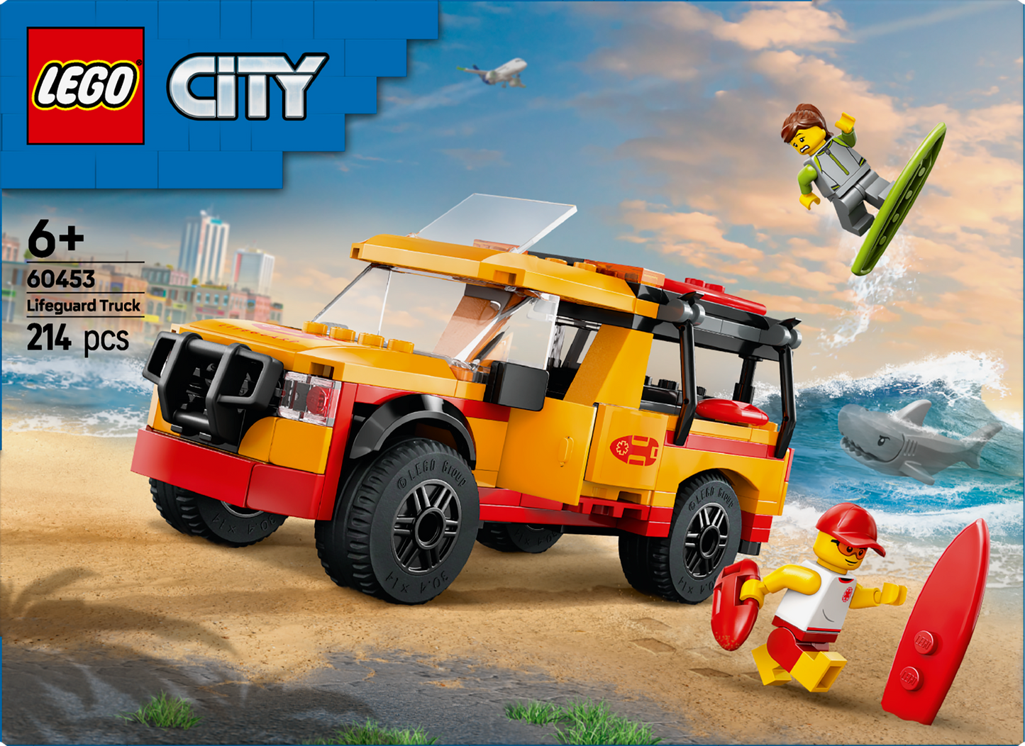 LEGO Lifeguard Rescue Truck 60453 City (Pre-Order: January 2025)