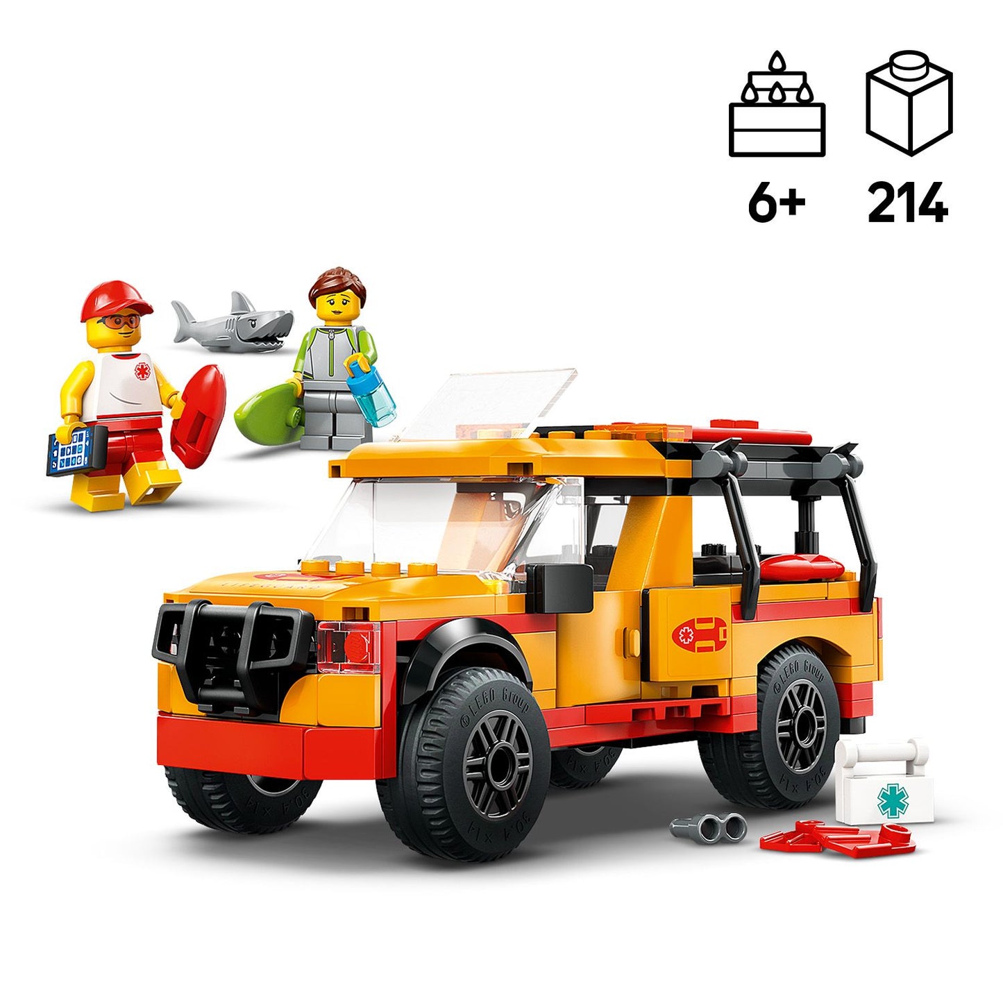 LEGO Strandwacht reddingstruck 60453 City