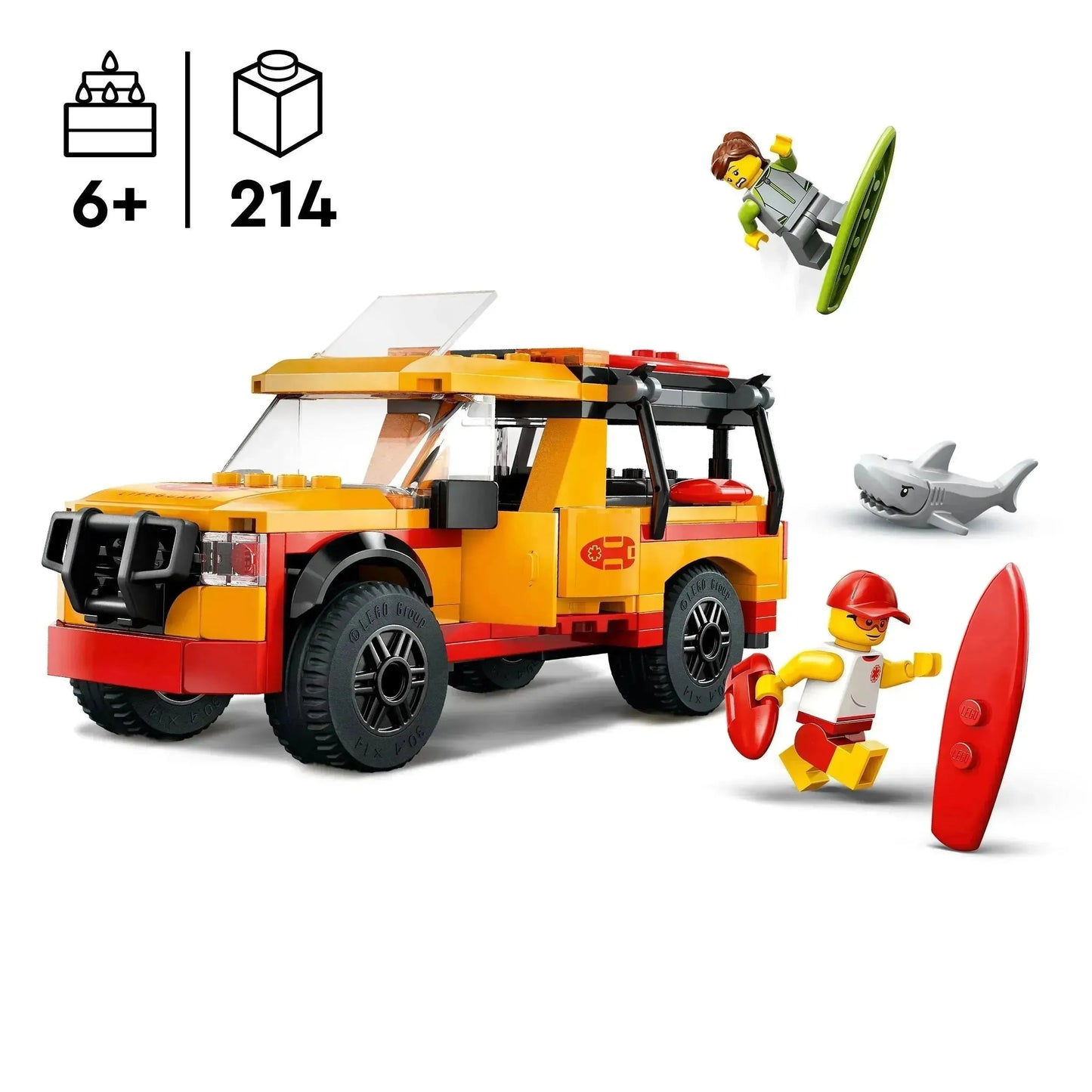 LEGO Strandwacht reddingstruck 60453 City