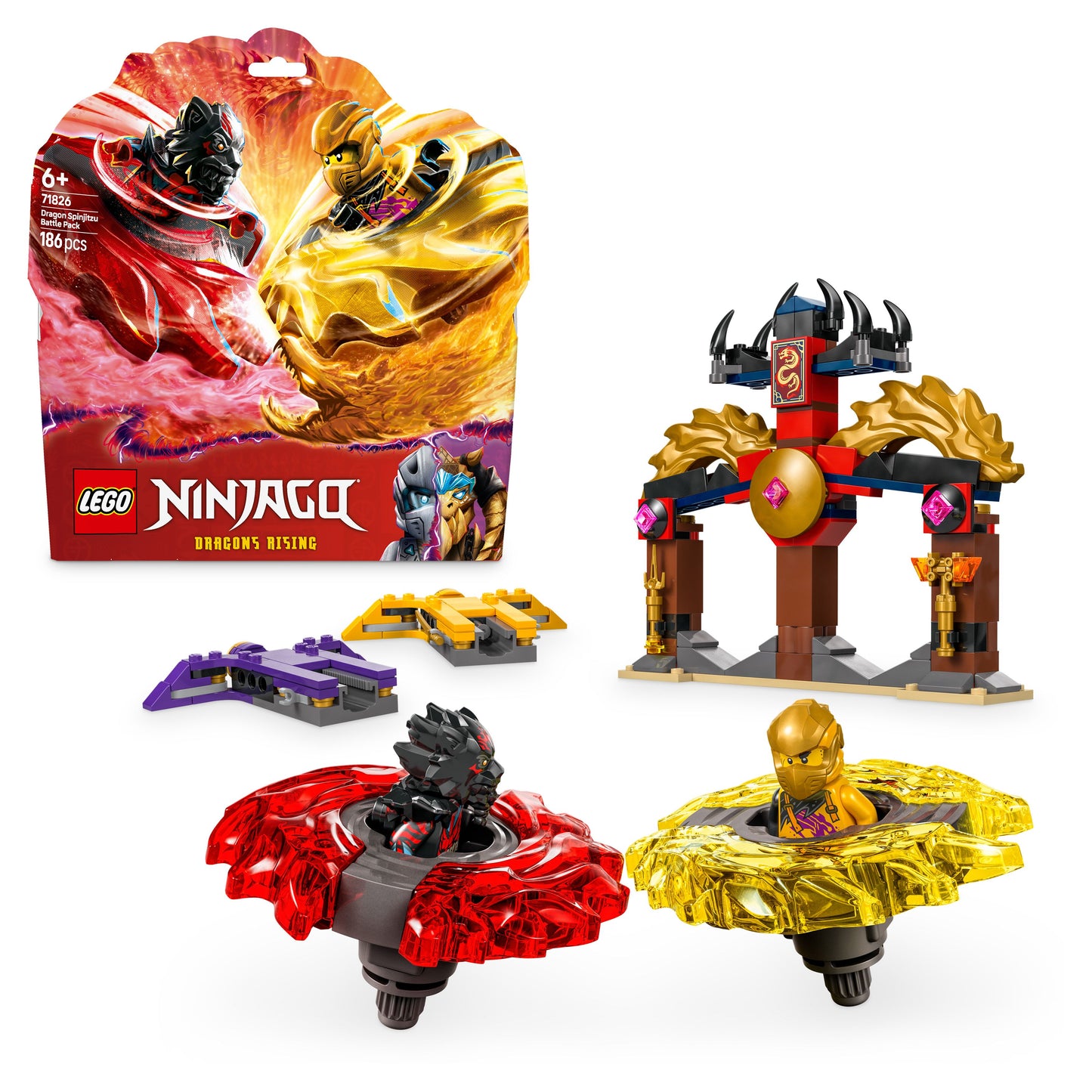 LEGO Spinjitzu Drachen Battle Pack 71826 Ninjago