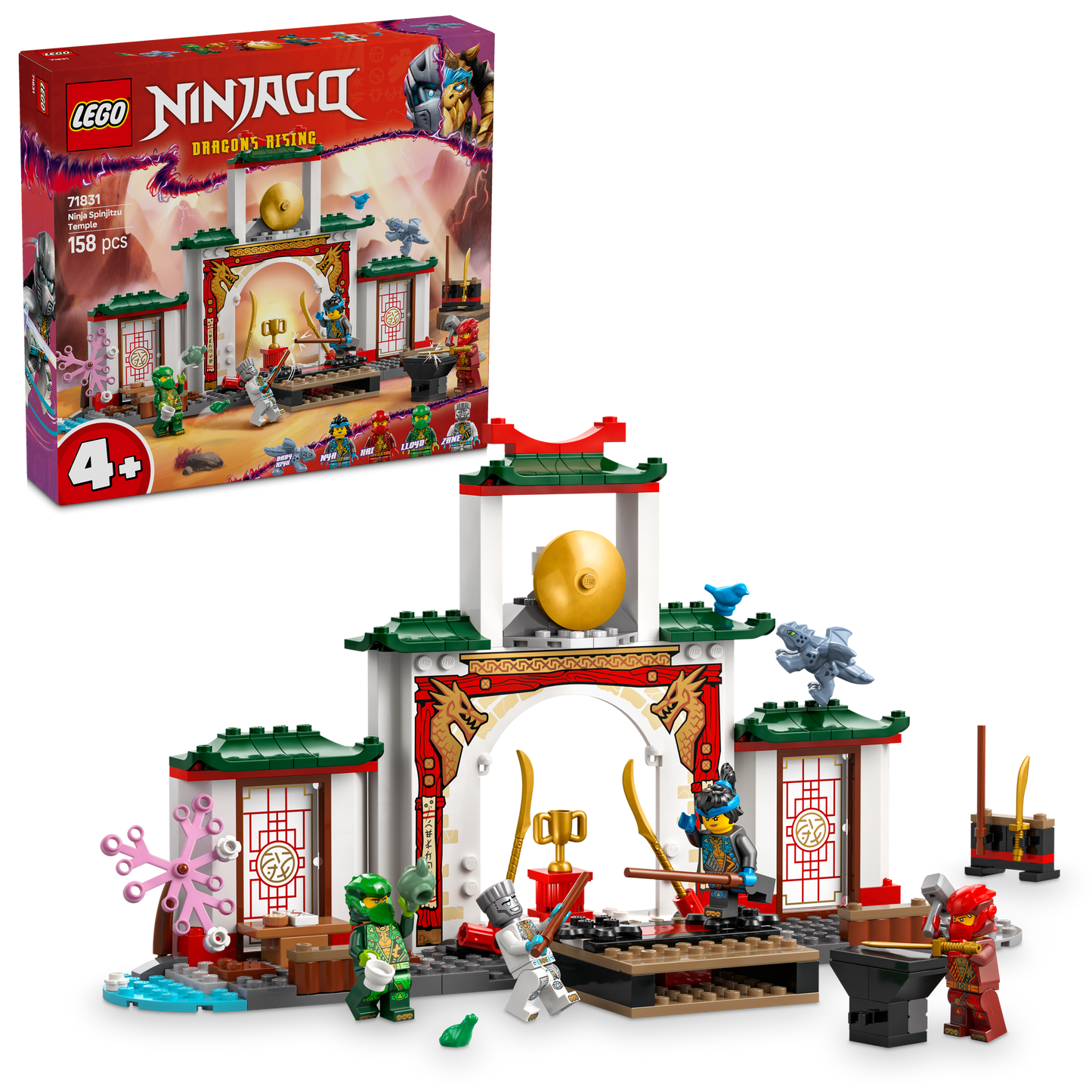 LEGO Ninja Spinjitzu Temple 71831 Ninjago (Pre-Order: January 1, 2025)