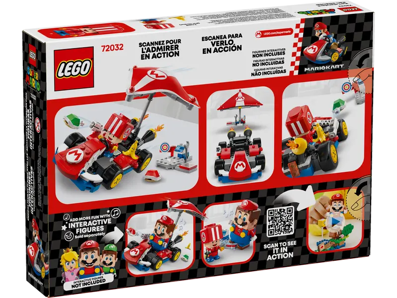 LEGO Mario Kart – Standard Kart 72032 SuperMario (Pre-Order: januari 2025)