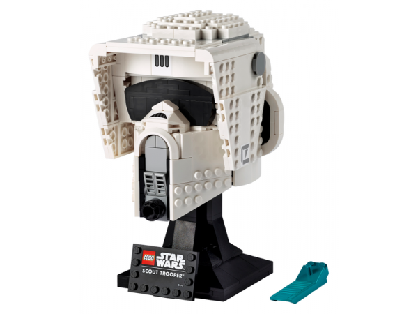 LEGO Imperial Scout Trooper Helm Weiß 75305 Star Wars