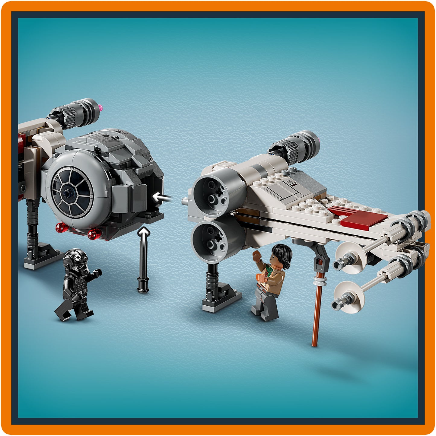 LEGO TIE Fighter en X-wing combi 75393 StarWars