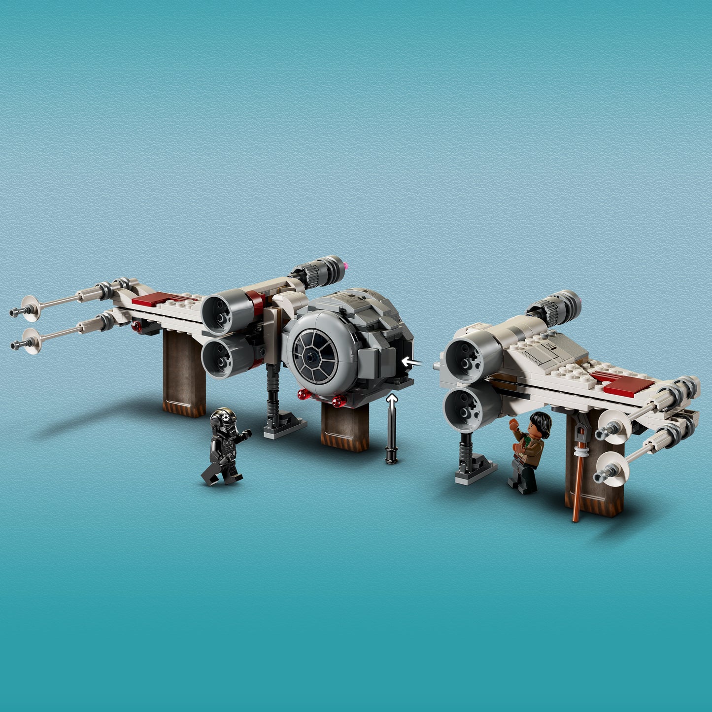 LEGO TIE Fighter en X-wing Mash Up 75393 StarWars