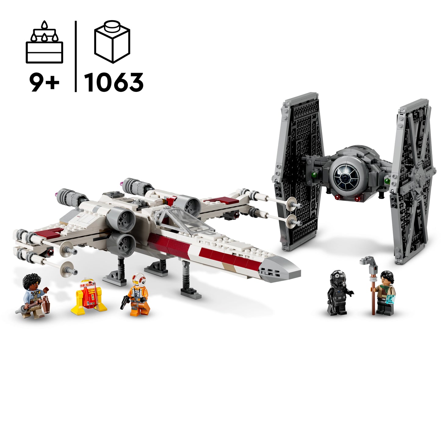 LEGO TIE Fighter en X-wing combi 75393 StarWars