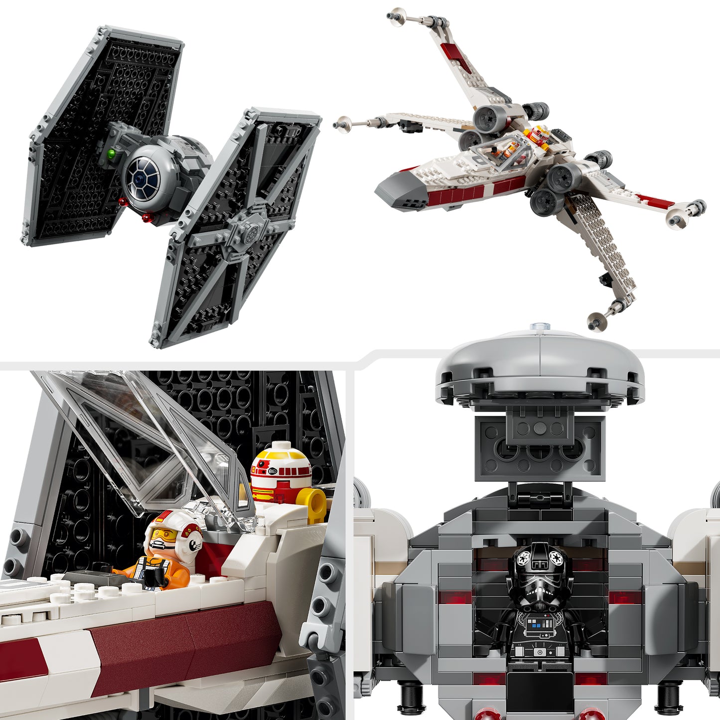 LEGO TIE Fighter en X-wing Mash Up 75393 StarWars