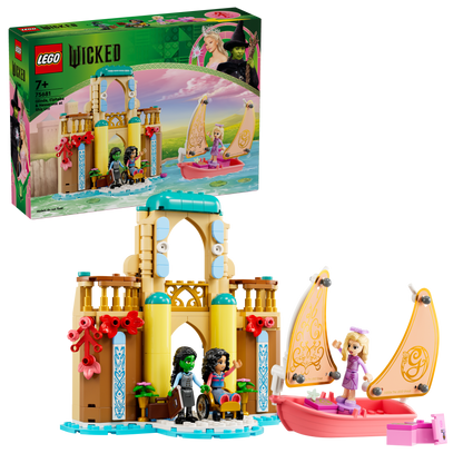 LEGO Glinda, Elphaba en Nessarose op Shiz University 75681 Wicked (Pre-Order: oktober)