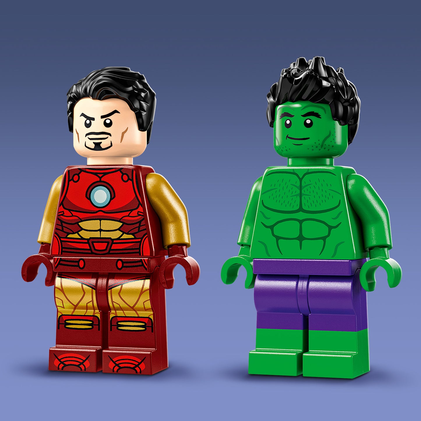 LEGO Iron Man met motor en de Hulk 76287 Superheroes