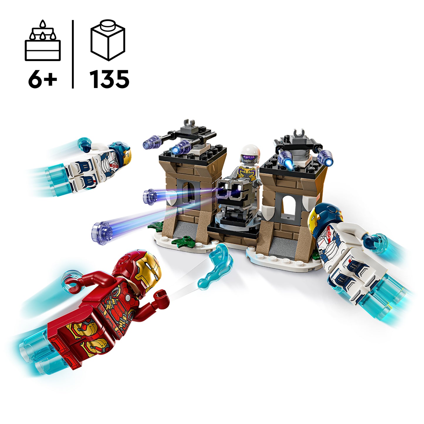 LEGO Iron Man & Iron Legion vs. Hydra soldaat 76288 Superheroes