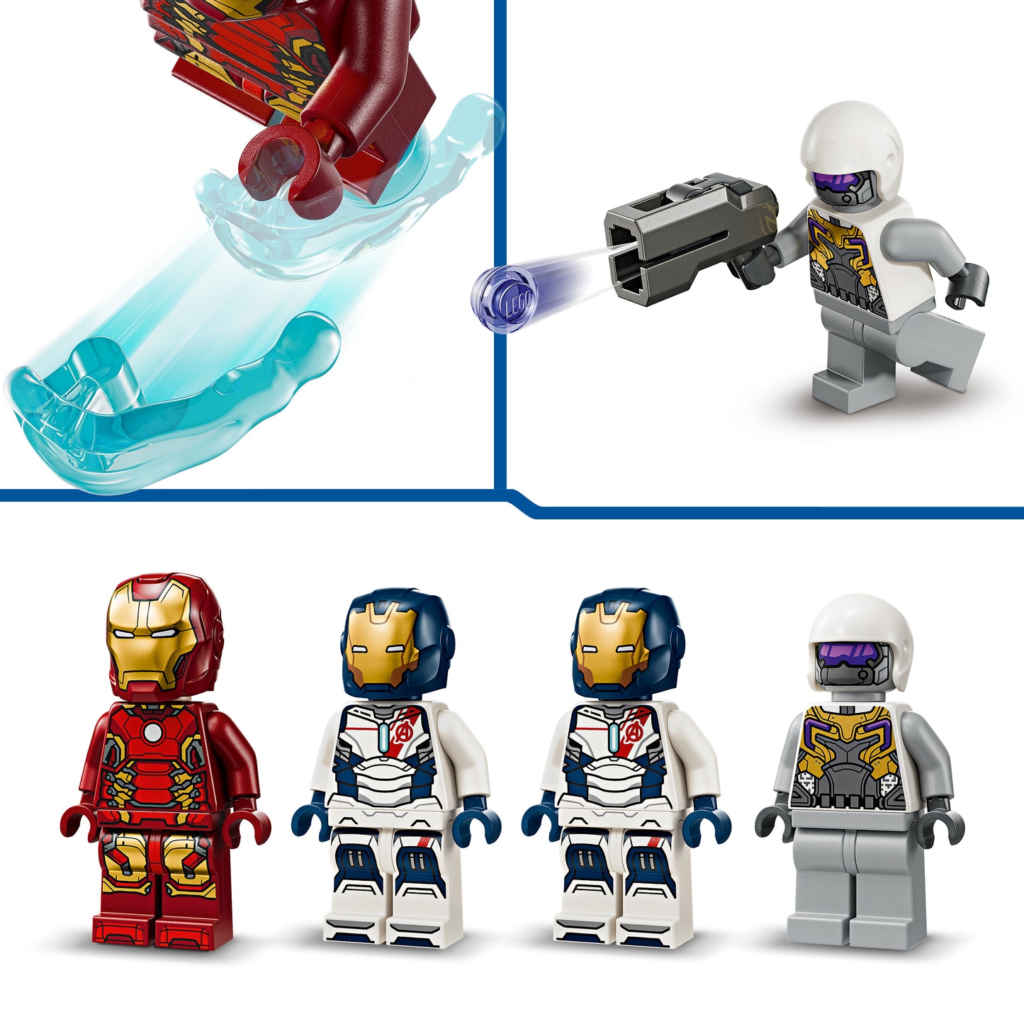 LEGO Iron Man & Iron Legion vs. Hydra soldaat 76288 Superheroes