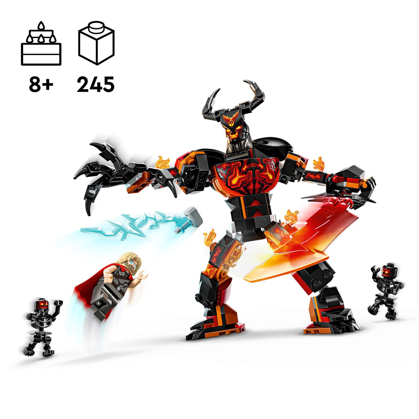 LEGO Thor vs. Surtur bouwfiguur 76289 Superheroes