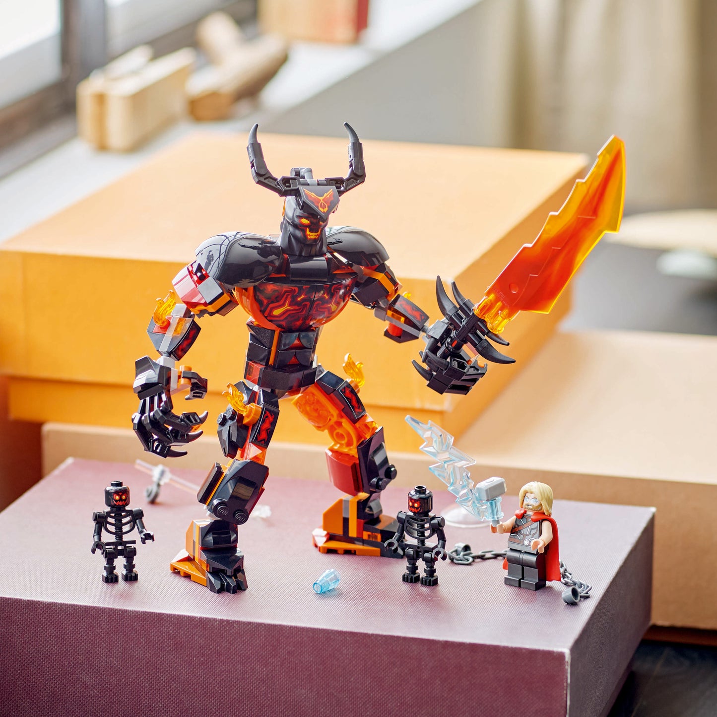 LEGO Thor vs. Surtur bouwfiguur 76289 Superheroes