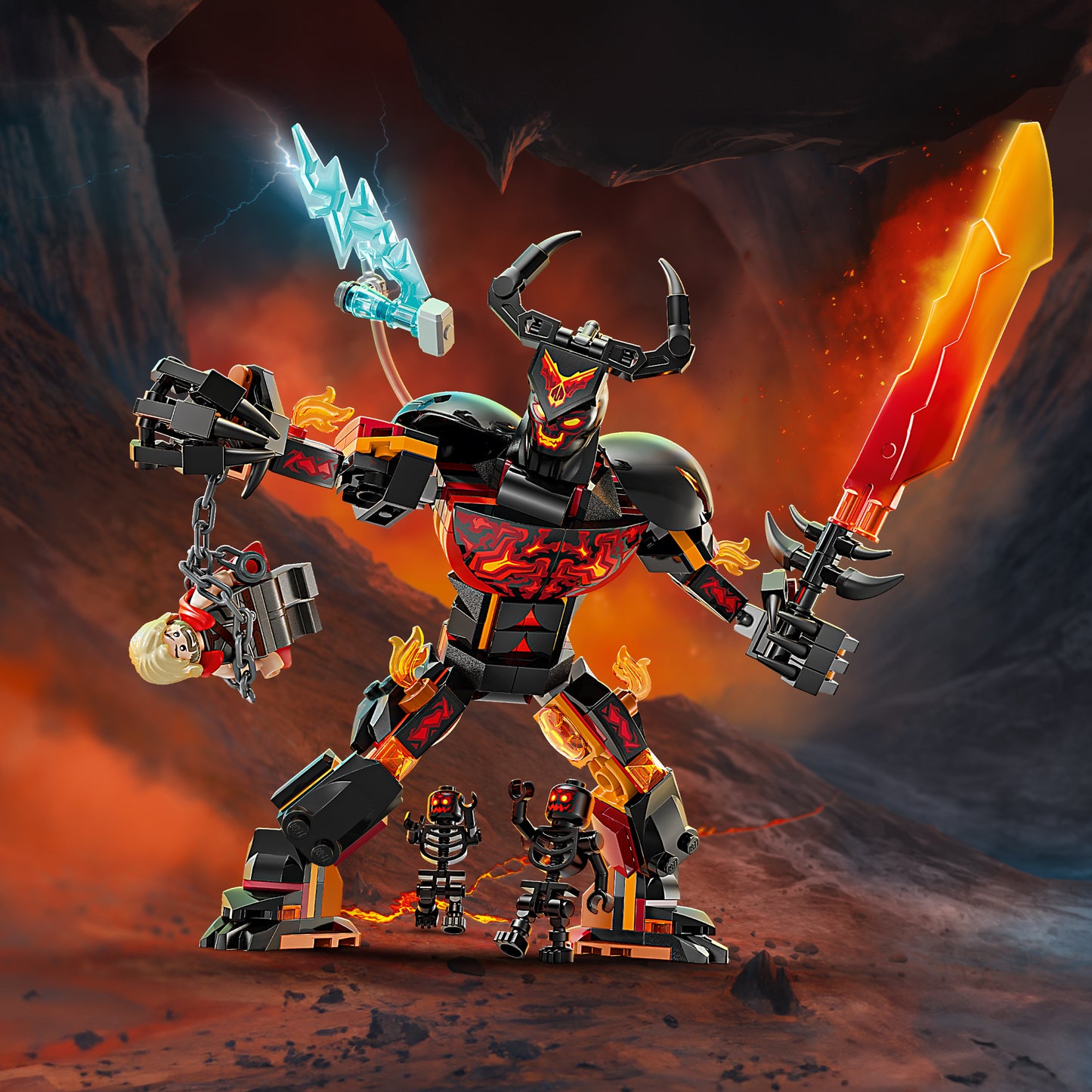 LEGO Thor vs. Surtur Building Figure 76289 Superheroes