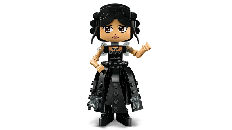 LEGO Wednesday Addams figuur 76780 Wednesday