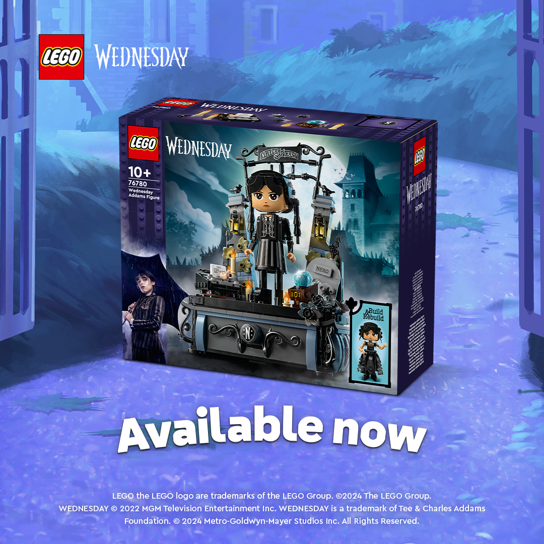 LEGO Wednesday Addams figuur 76780 Wedneday (pre-order: december)