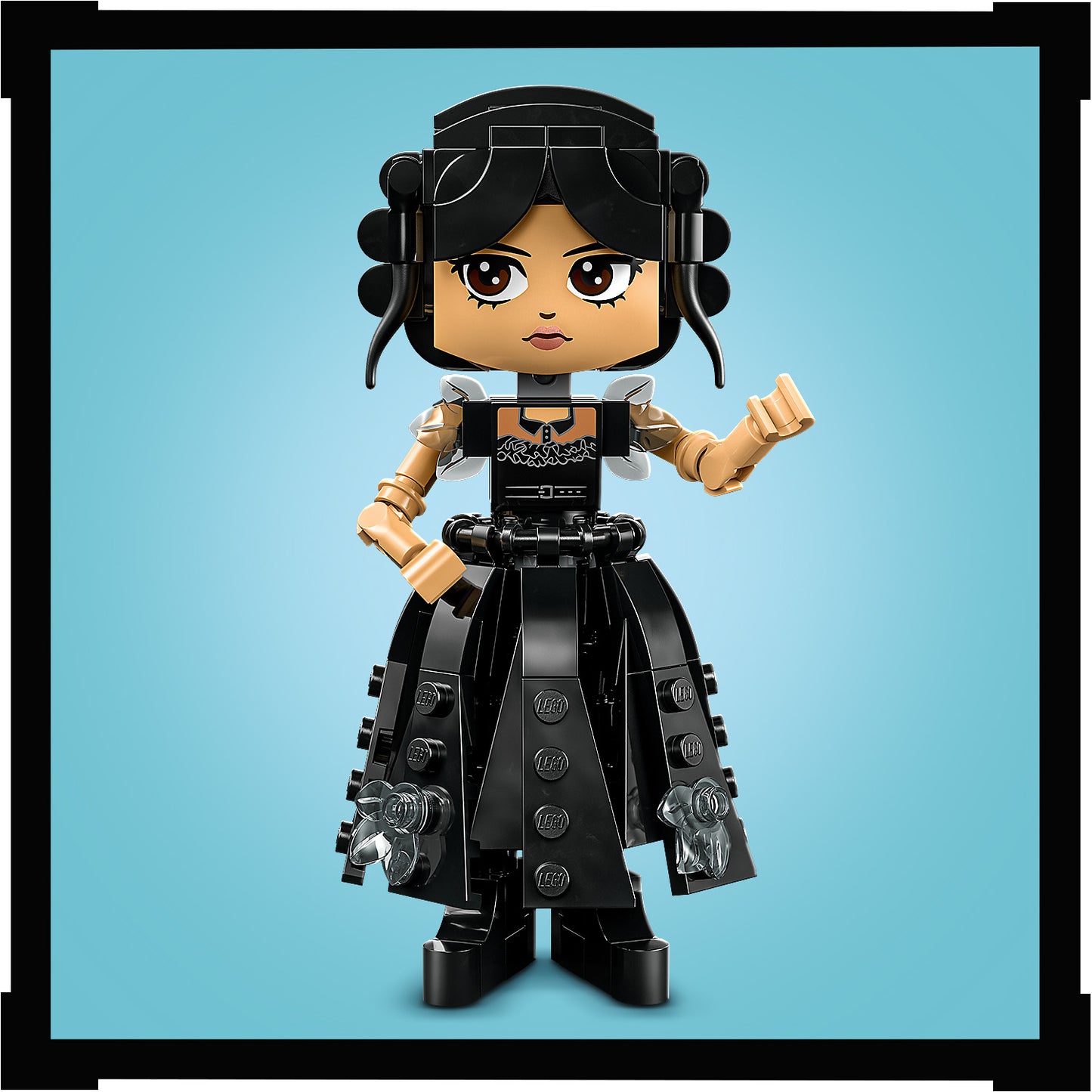 LEGO Wednesday Addams figuur 76780 Wednesday