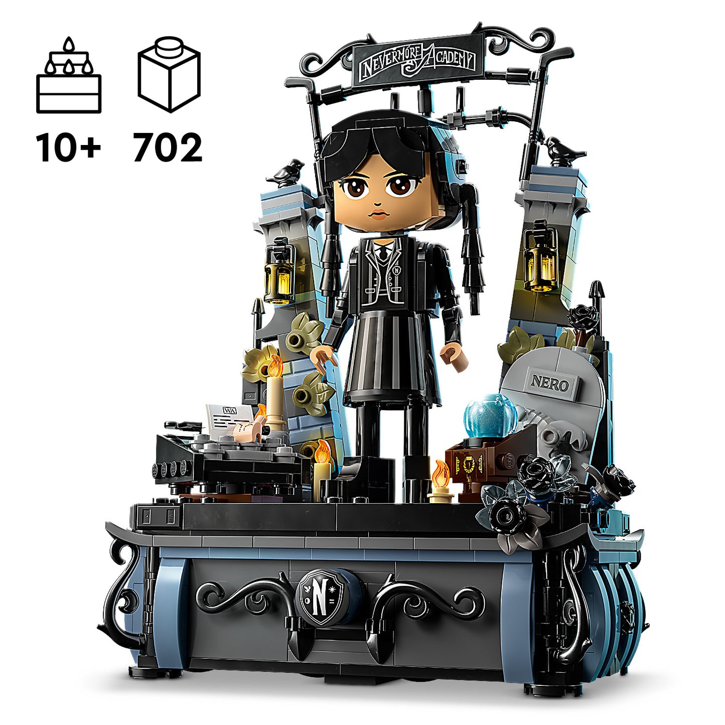 LEGO Wednesday Addams Figur 76780 Mittwoch