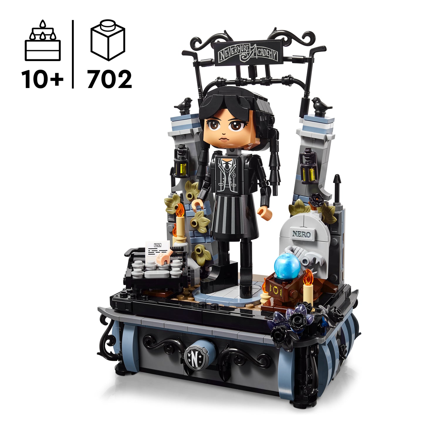 LEGO Wednesday Addams Figur 76780 Mittwoch