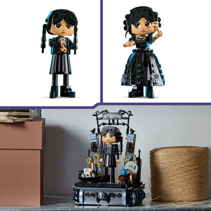 LEGO Wednesday Addams figuur 76780 Wednesday