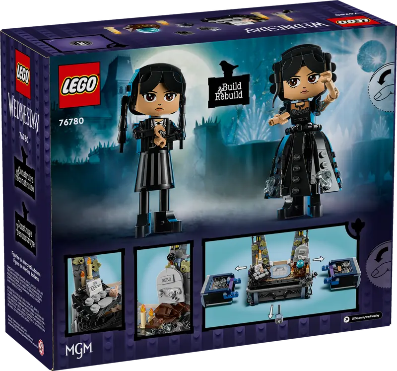 LEGO Wednesday Addams Figure 76780 Wedensday