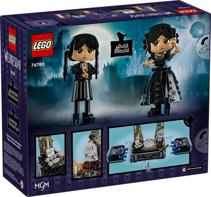 LEGO Wednesday Addams figuur 76780 Wednesday