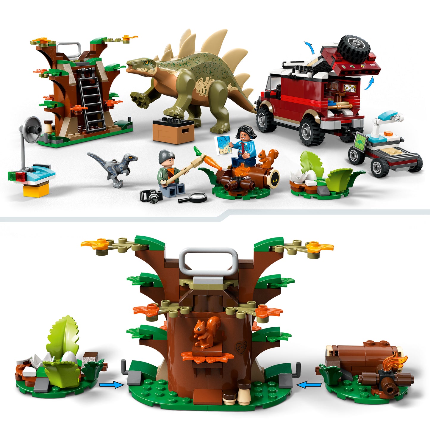 LEGO Dinosaurusmissies: Stegosaurus ontdekking 76965 Jurassic World