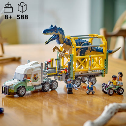 LEGO Dinosauriermissionen: Allosaurus Transport Truck 76966 Jurassic World