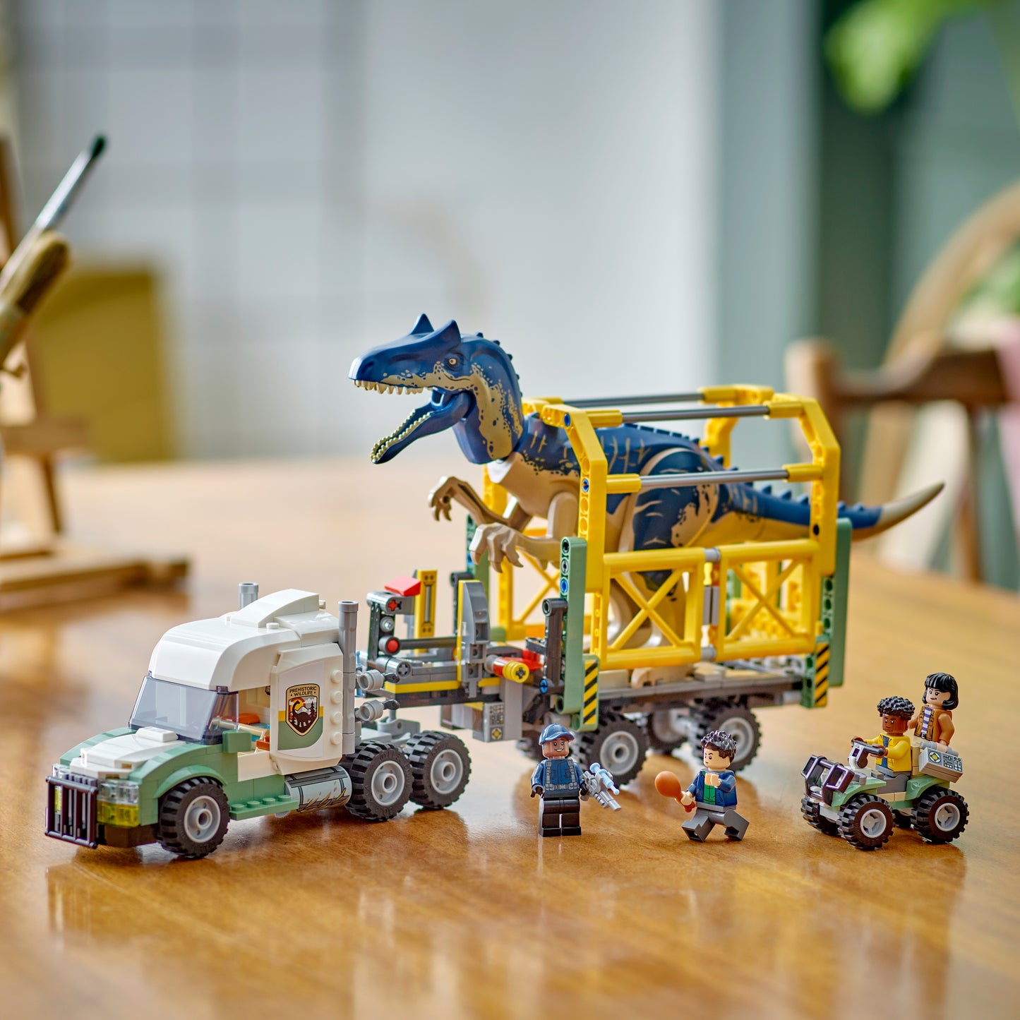 LEGO Dinosaurusmissies: Allosaurus transporttruck 76966 Jurassic World